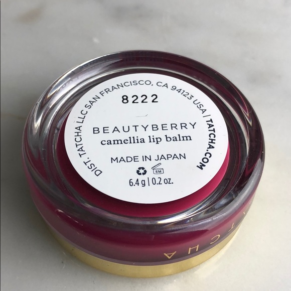 tatcha beauty berry camellia lip balm new - Picture 4 of 4